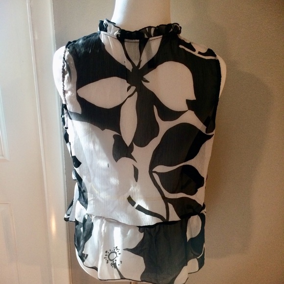 NUE OPTIONS flowy Crop Top blouse - Picture 4 of 5